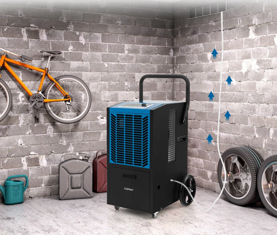 Dehumidifier Moisture Absorber Buildable Industrial Costway 790W Brand Costway