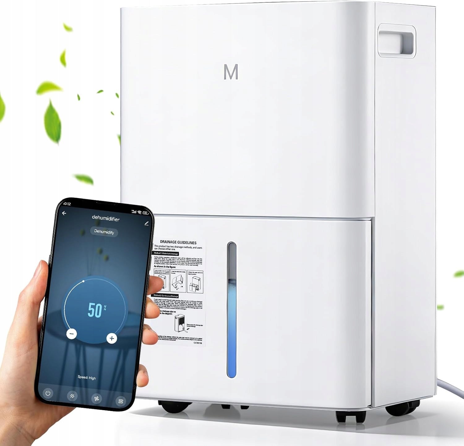 Dehumidifier Mxmoonan 15L/day control application timer