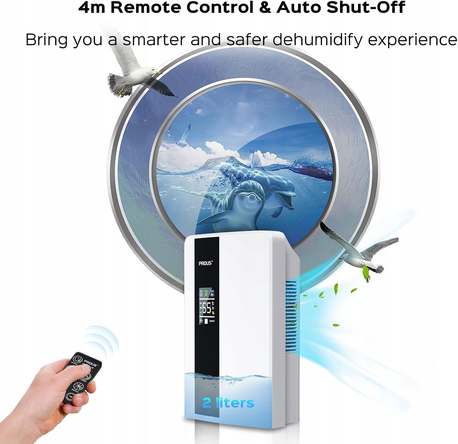 Dehumidifier PROUS VS-DH05 70 W 0,3 l/ EAN (GTIN) 5905261996657