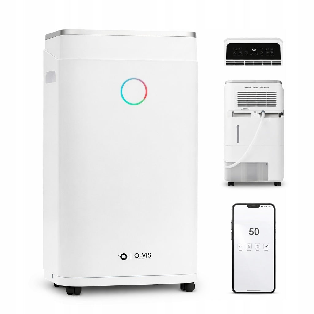 Dehumidifier absorber 20l/24h +WiFi +TIMER +hygrostat