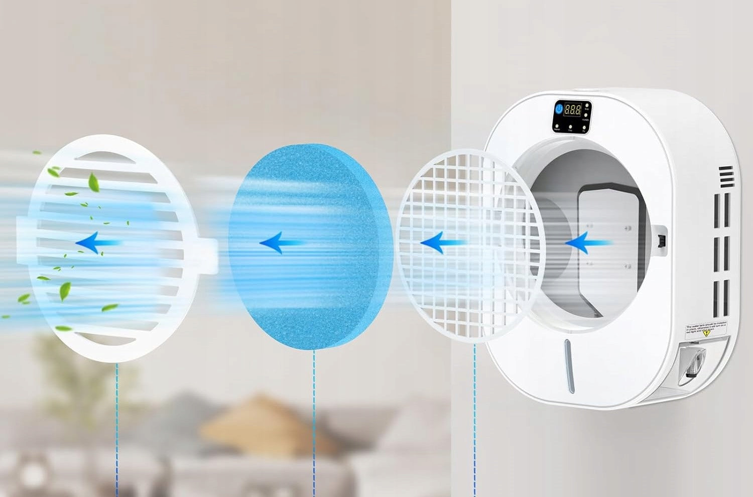 Dehumidifier for rooms below 30 dB NIUXX EAN (GTIN) 0632125710511