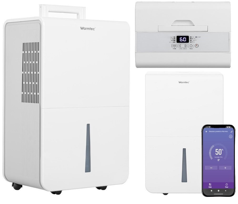 Dehumidifier moisture absorber WiFi timer 35l/24h ODT-35N 54m2
