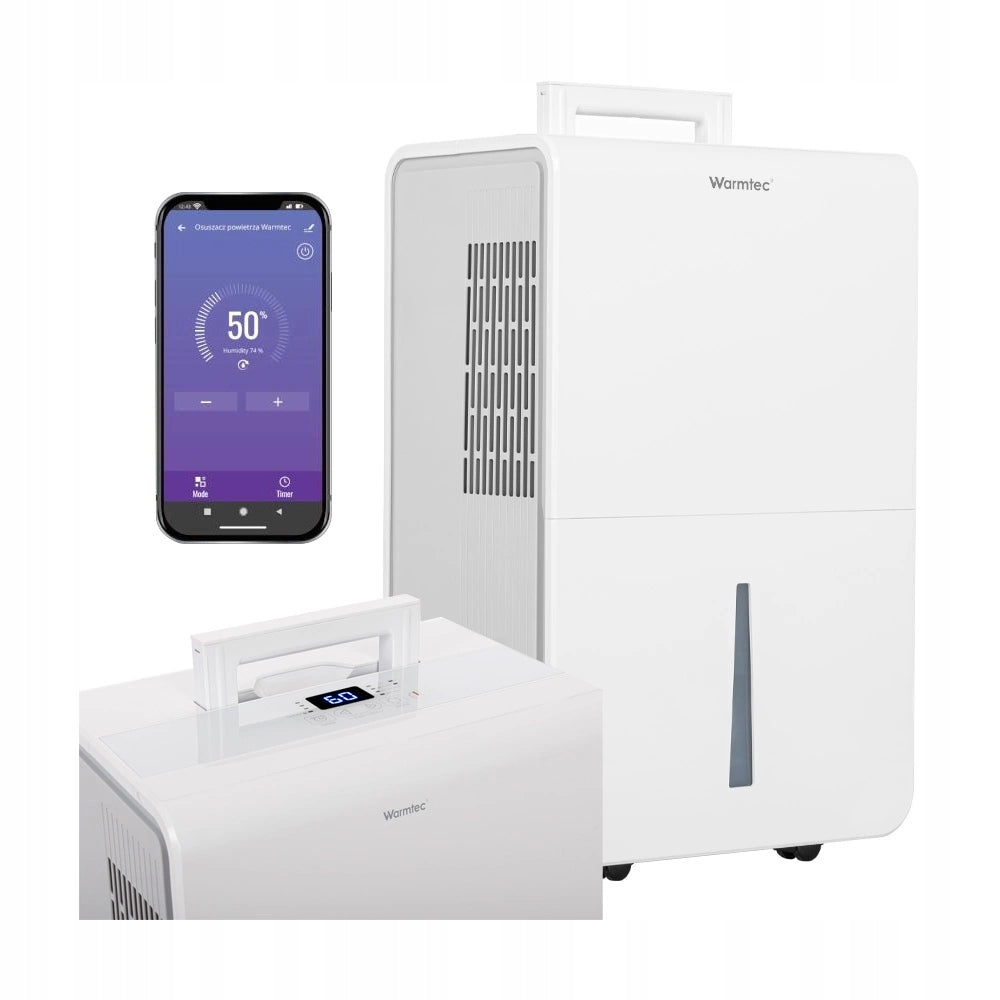 Dehumidifier moisture absorber WiFi timer powerful 50l/24h ODT-50N