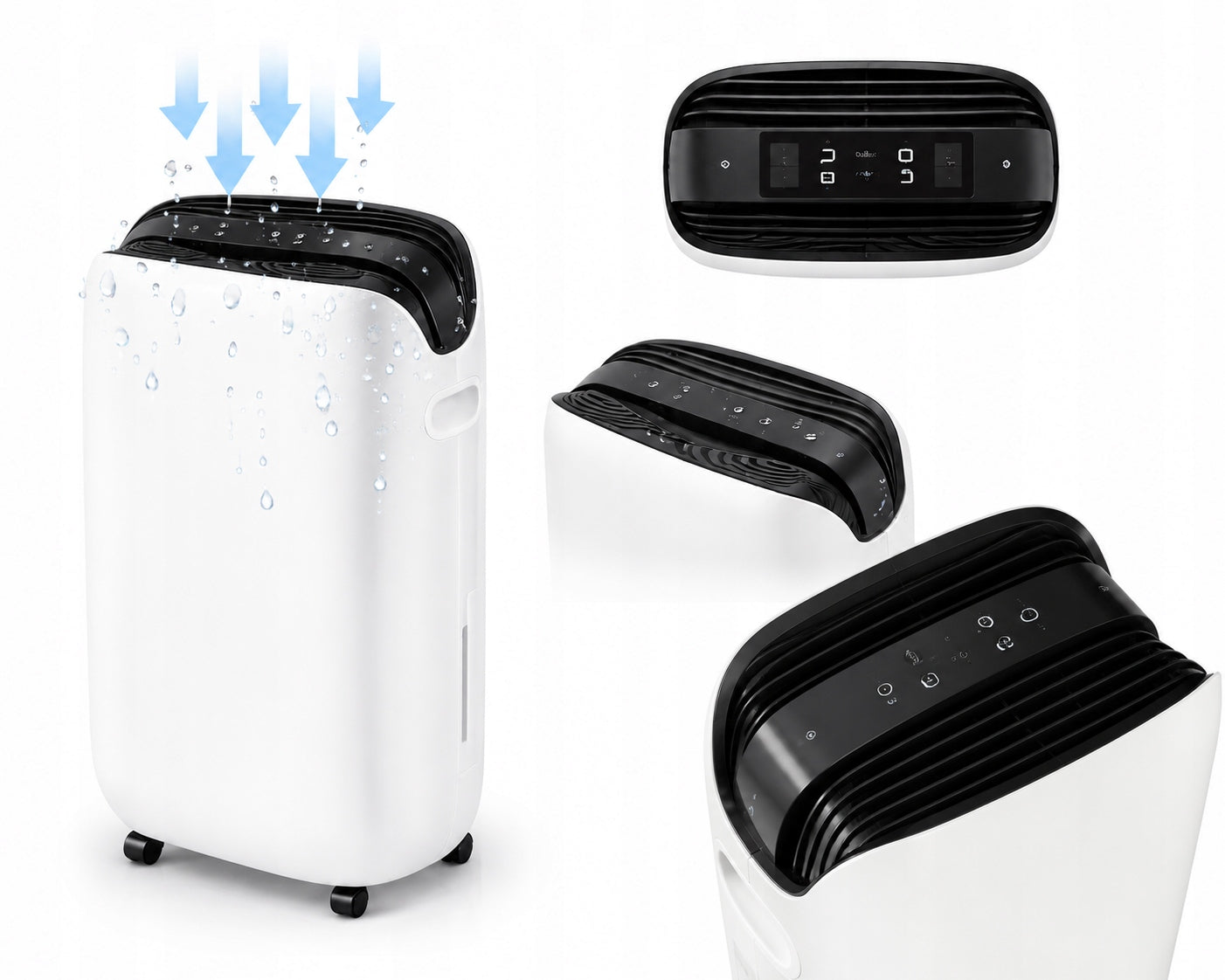 Dehumidifier mold moisture absorber fungi 10l TIMER hygrostat