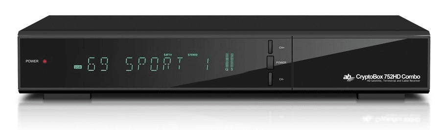 Dekodér DVB-C, DVB-S, DVB-S2, DVB-T, DVB-T2 AB-COM 752HD Combo Brand AB-COM