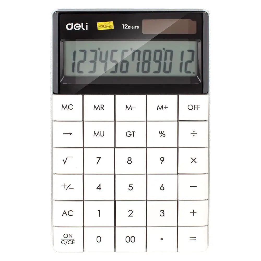 Deli 1589 white Deli calculator