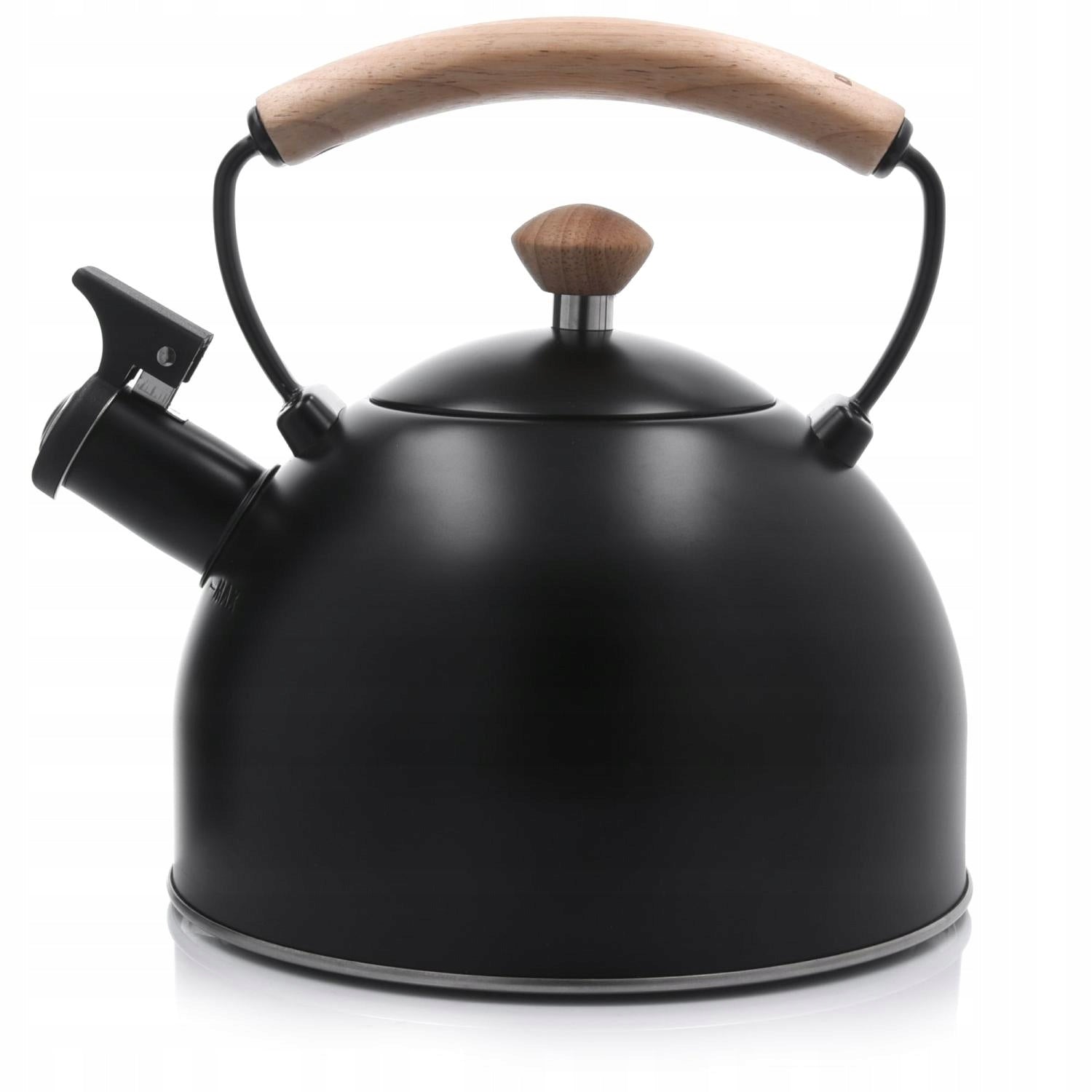 Delightful Kettle With Whistle 2,5 L Black Induction Scandi DUKA
