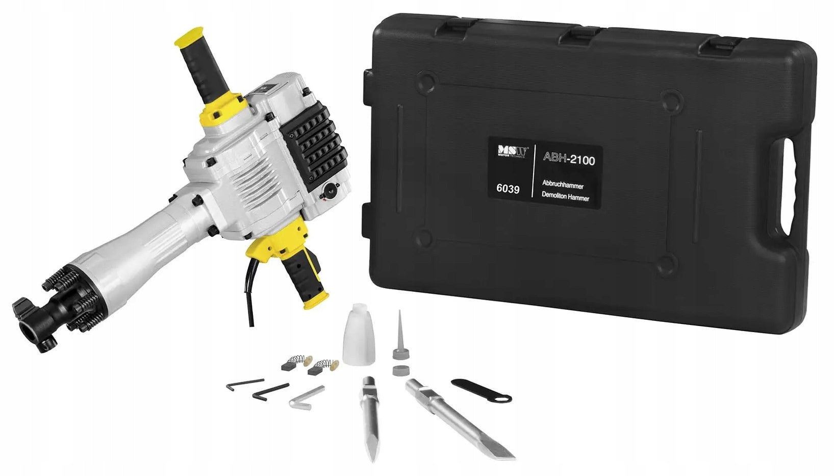 Demolition hammer 1600 strokes/min MSW ABH-2100 10060039 Packaging status original