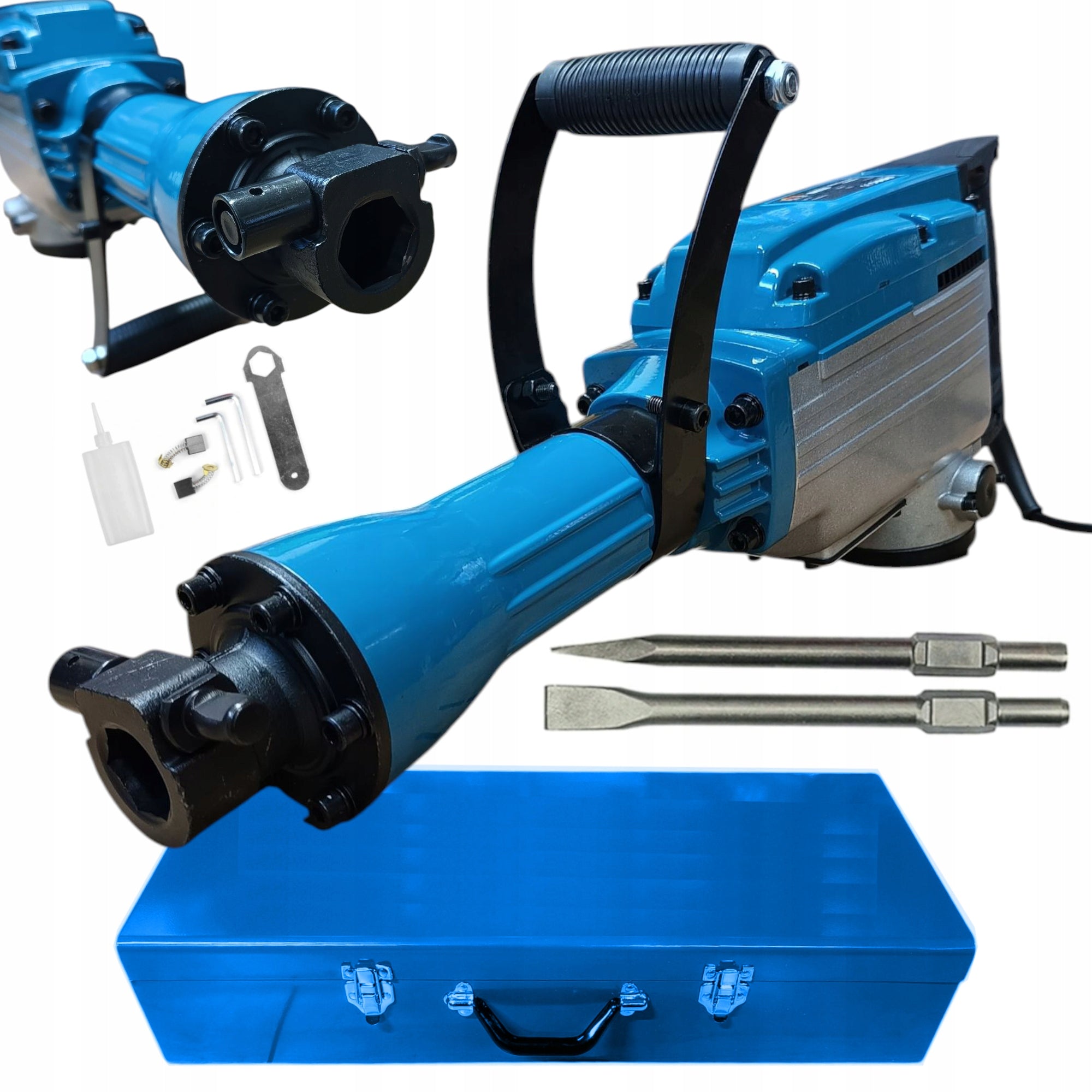 Demolition hammer BULL-TECH 1700W 55J HEX-30 2X CHISEL STRONG BT-25601