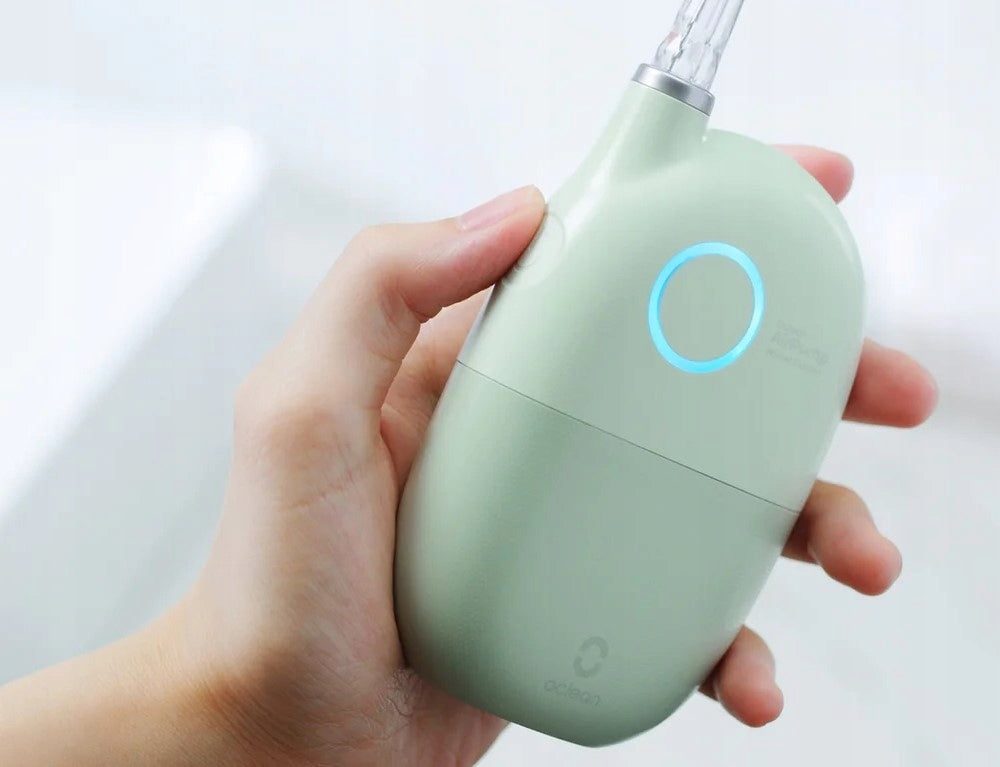Dental irrigator portable OCLEAN Airpump A10 white, 45ml, 2 nozzles Manufacturer code C02000058