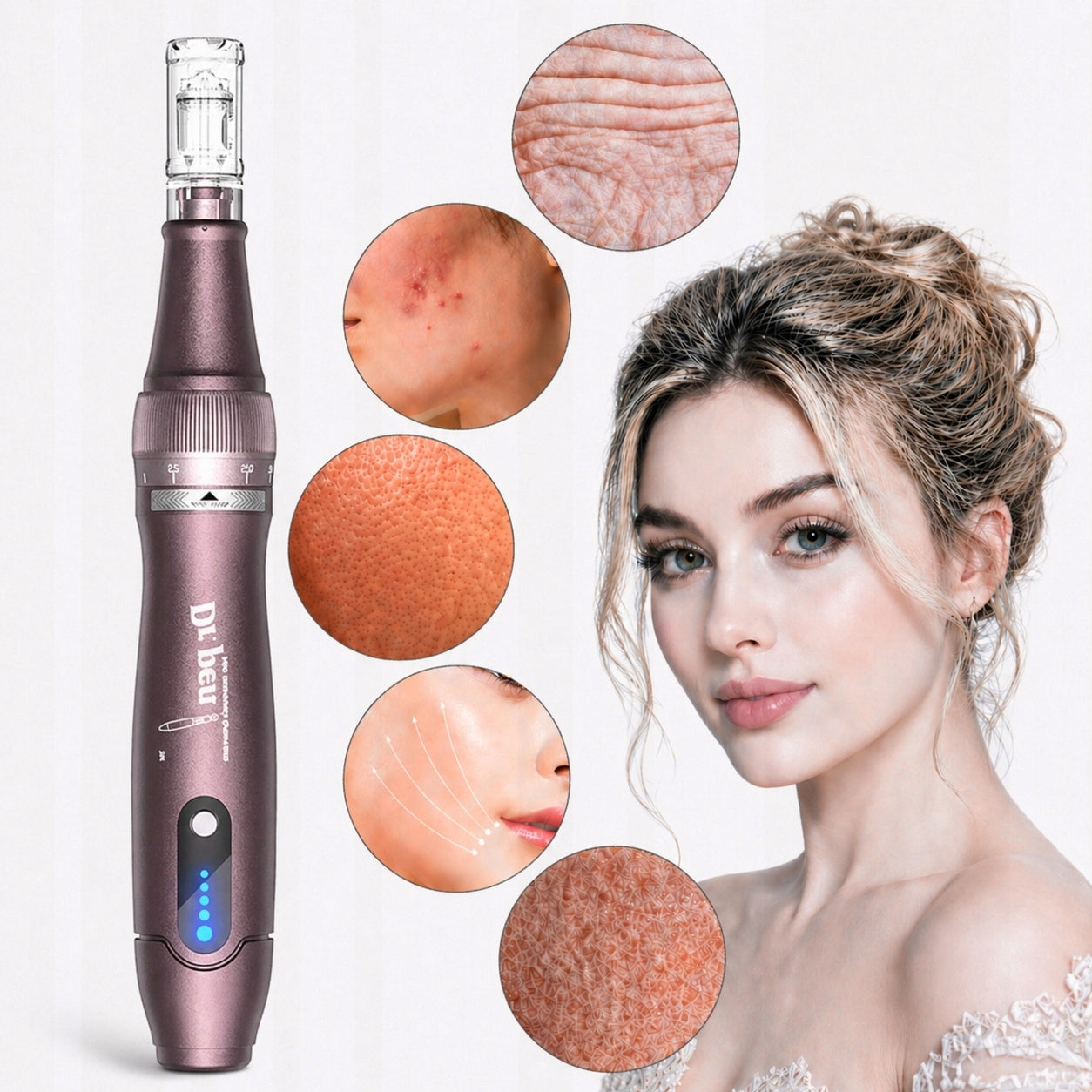 Derma Pen Dr Pen A10 Wireless Mesotherapy Device + 20 Cartridges Manufacturer code Dr.pen.A10-W + 20 Kartridży