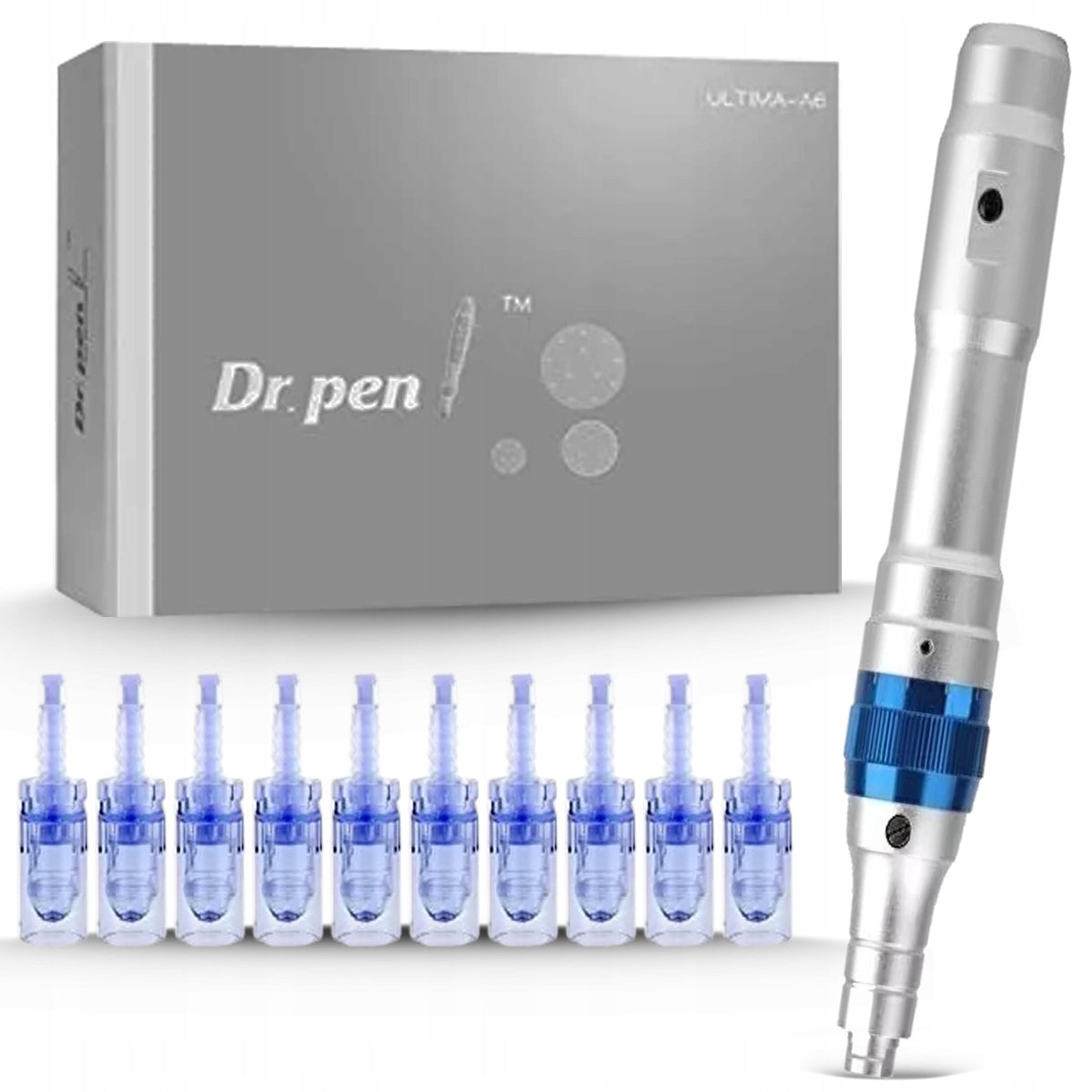 Derma Pen Dr. Pen Ultima A6 Wireless Device + 12 Cartridges