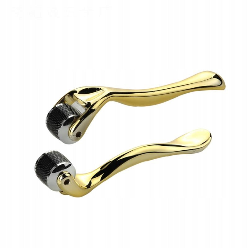 Derma Roller roller 540 NEEDLES MESOTHERAPY REGENERATION DISCOLORATION GOLD 1mm Brand Dermaroller