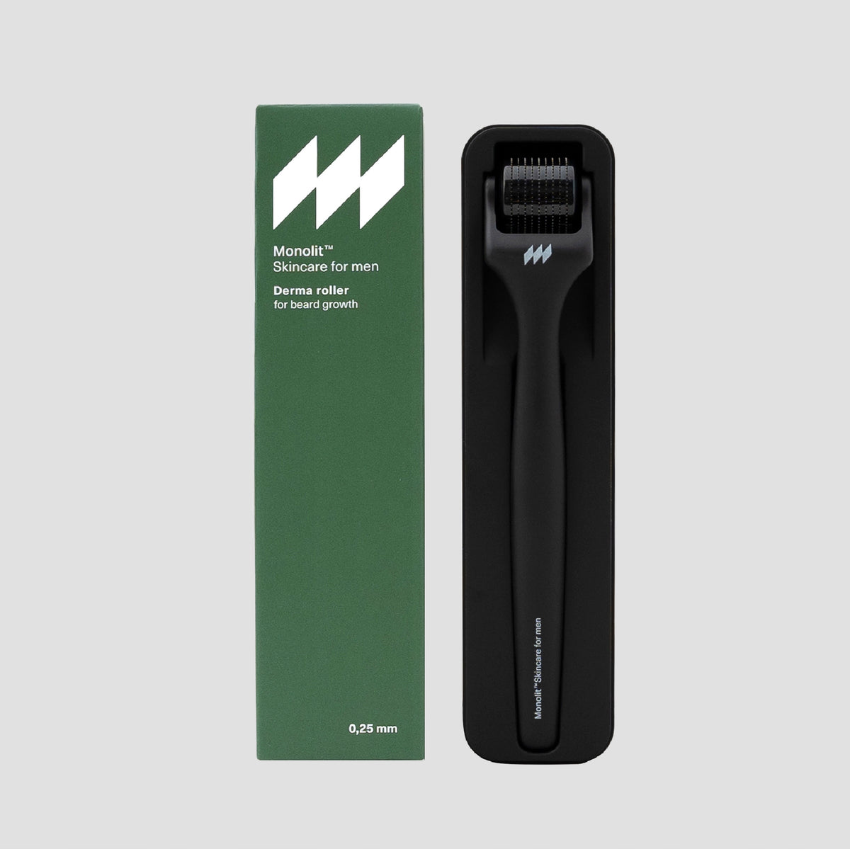 Derma beard roller stimulating facial hair case 1 pc. Manufacturer code zagęszczenie zarostu mezoterapia broda wąsy