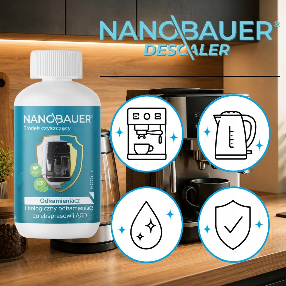 Descaler | Liquid 500ml for kettles coffee machines for 5L | stone Packaging status original