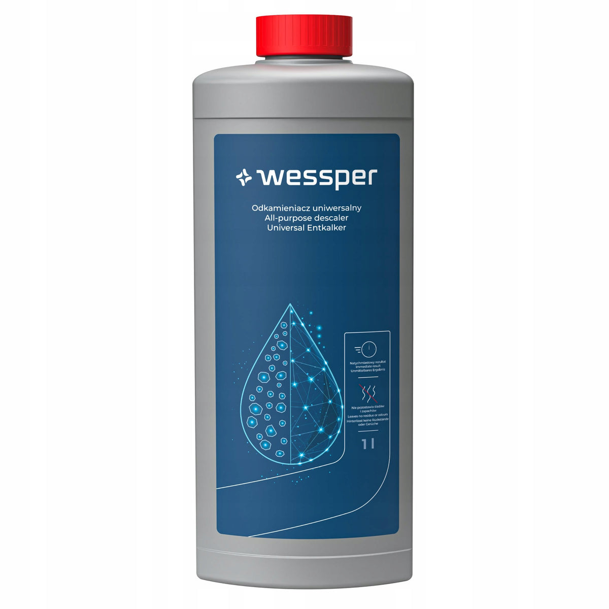 Descaler Wessper for 1L machine + Degreasing tablets 10x + Cutter Brand Wessper