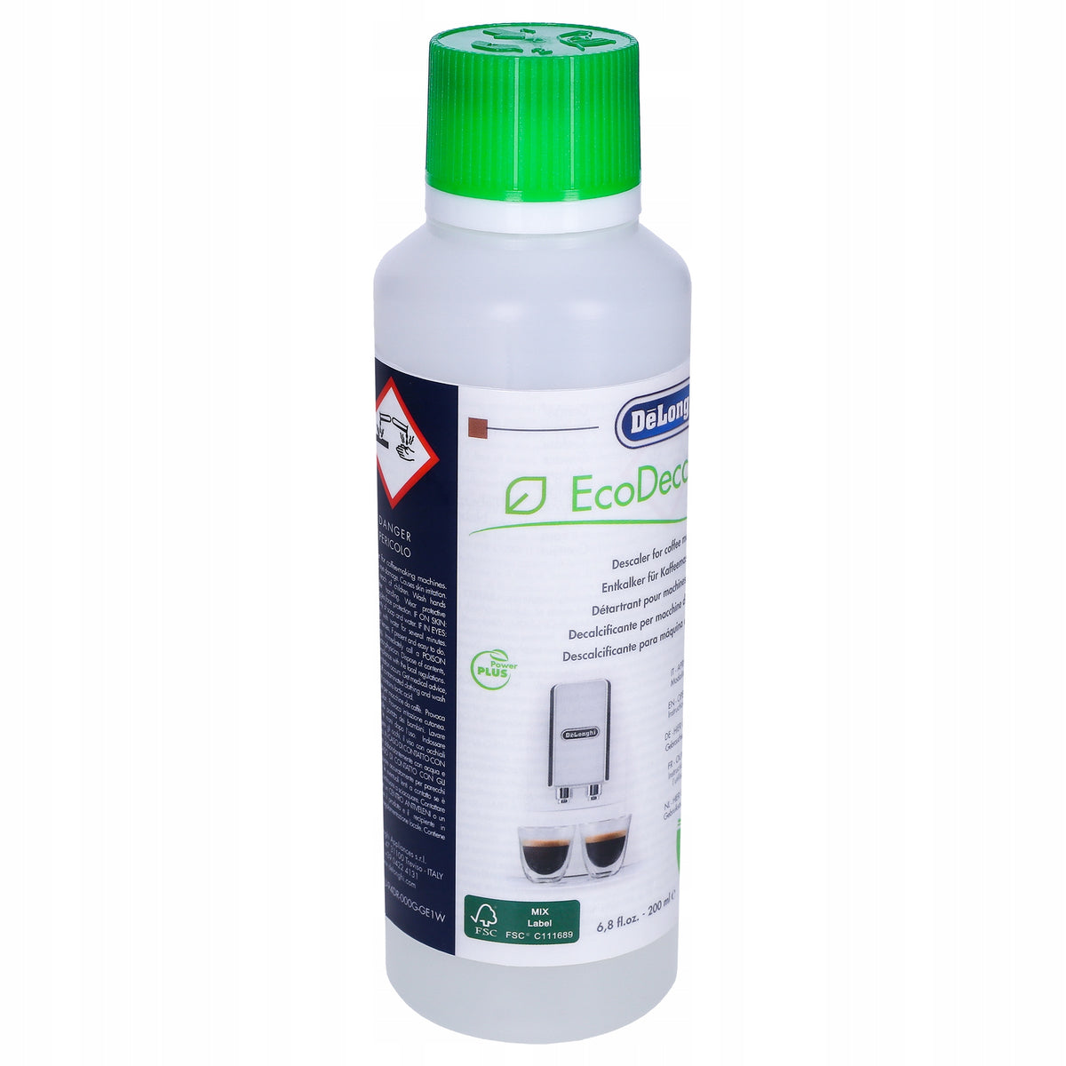 Descaler for DeLonghi DLSC202 200ml EcoDecalk