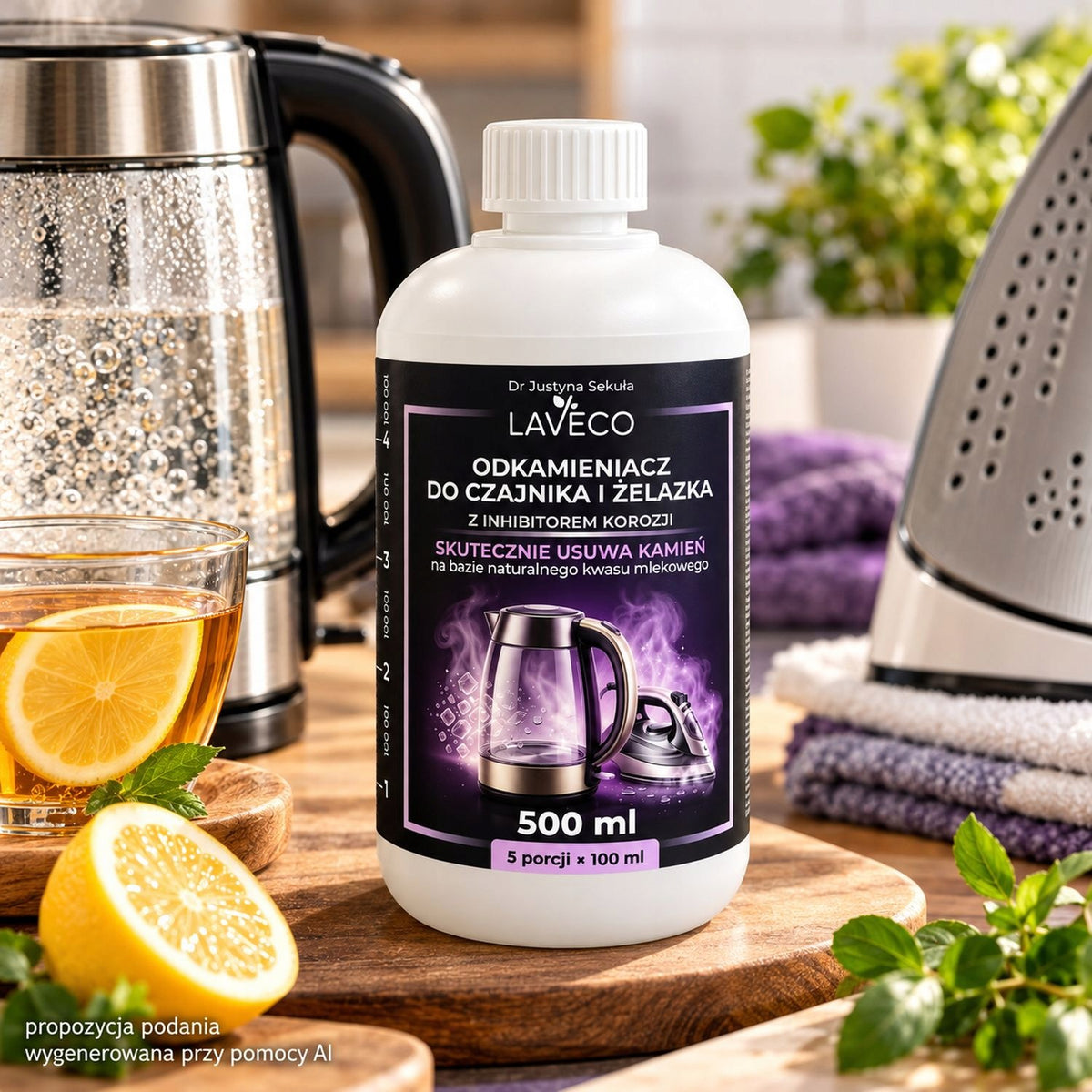 Descaler for Kettle and Iron with Corrosion Inhibitor 500 ml – LAVECO Packaging status original