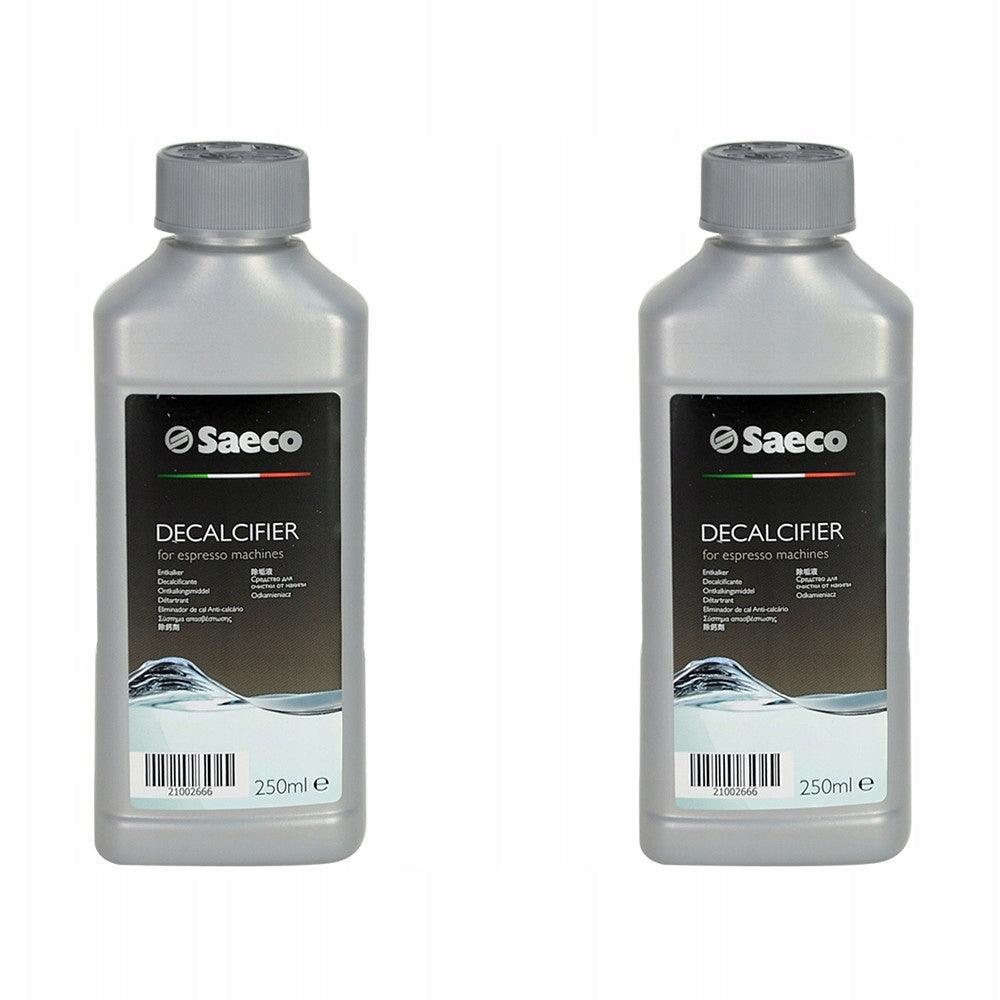 Descaler for Philips Saeco 2x250ml automatic flask coffee machines