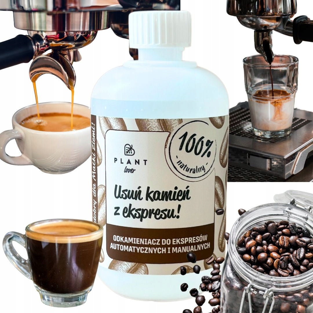Descaler for espresso machine NATURAL | Plant lover | Remove stone from espresso machine!