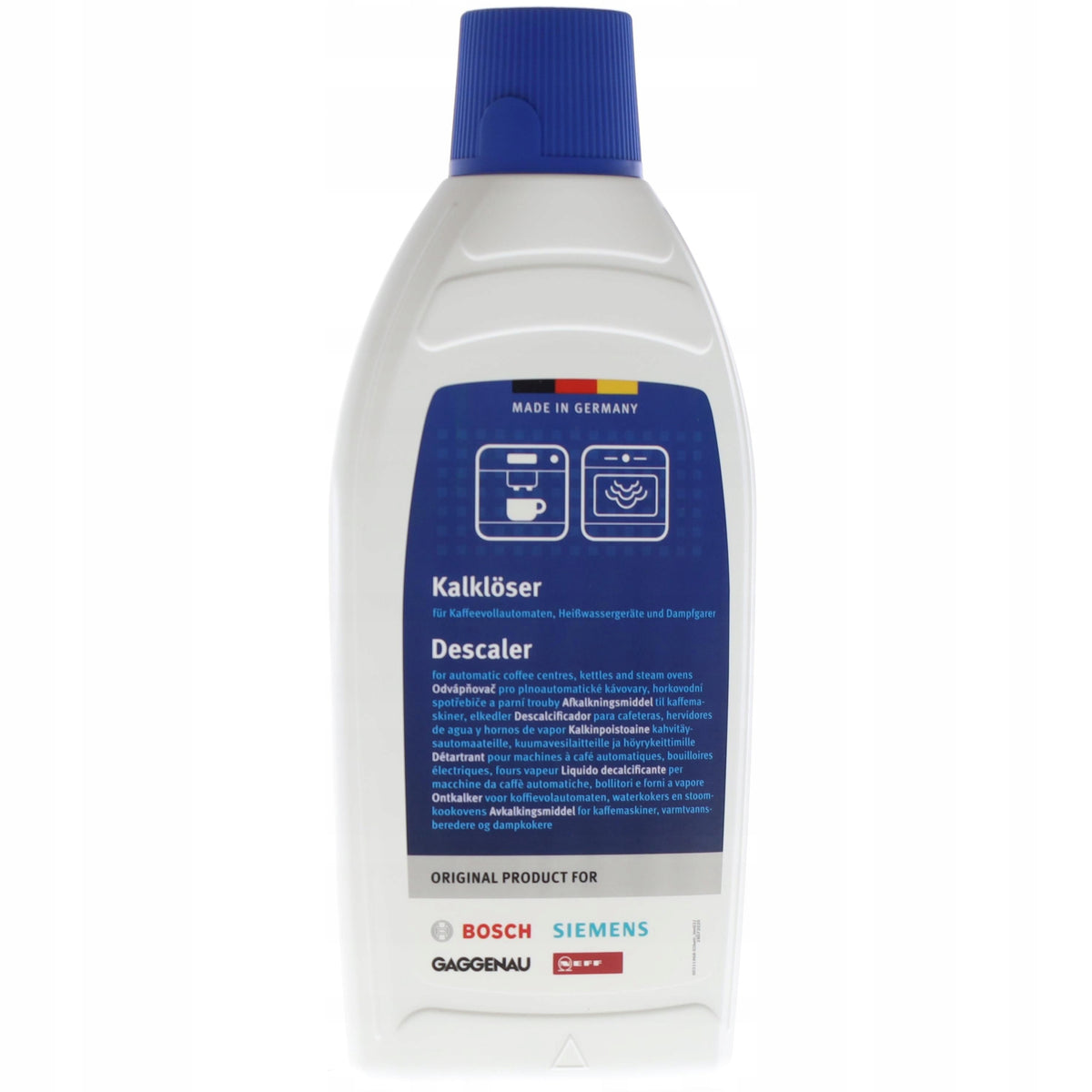 Descaler for machine SIEMENS 500ml Original Brand Bosch