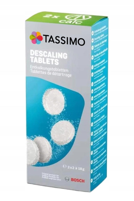 Descaling tablets BSH TCZ6004 311909 Bosch TASSIMO 4x18g 2 cycles