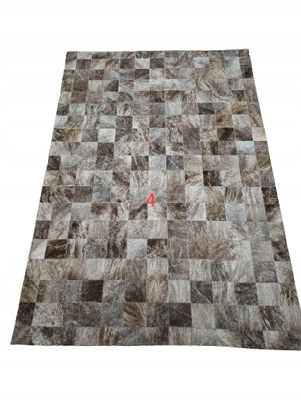 Designer Carpet PATCHWORK Cowhide Leather Brand no brand