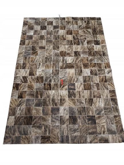 Designer Carpet PATCHWORK Cowhide Leather