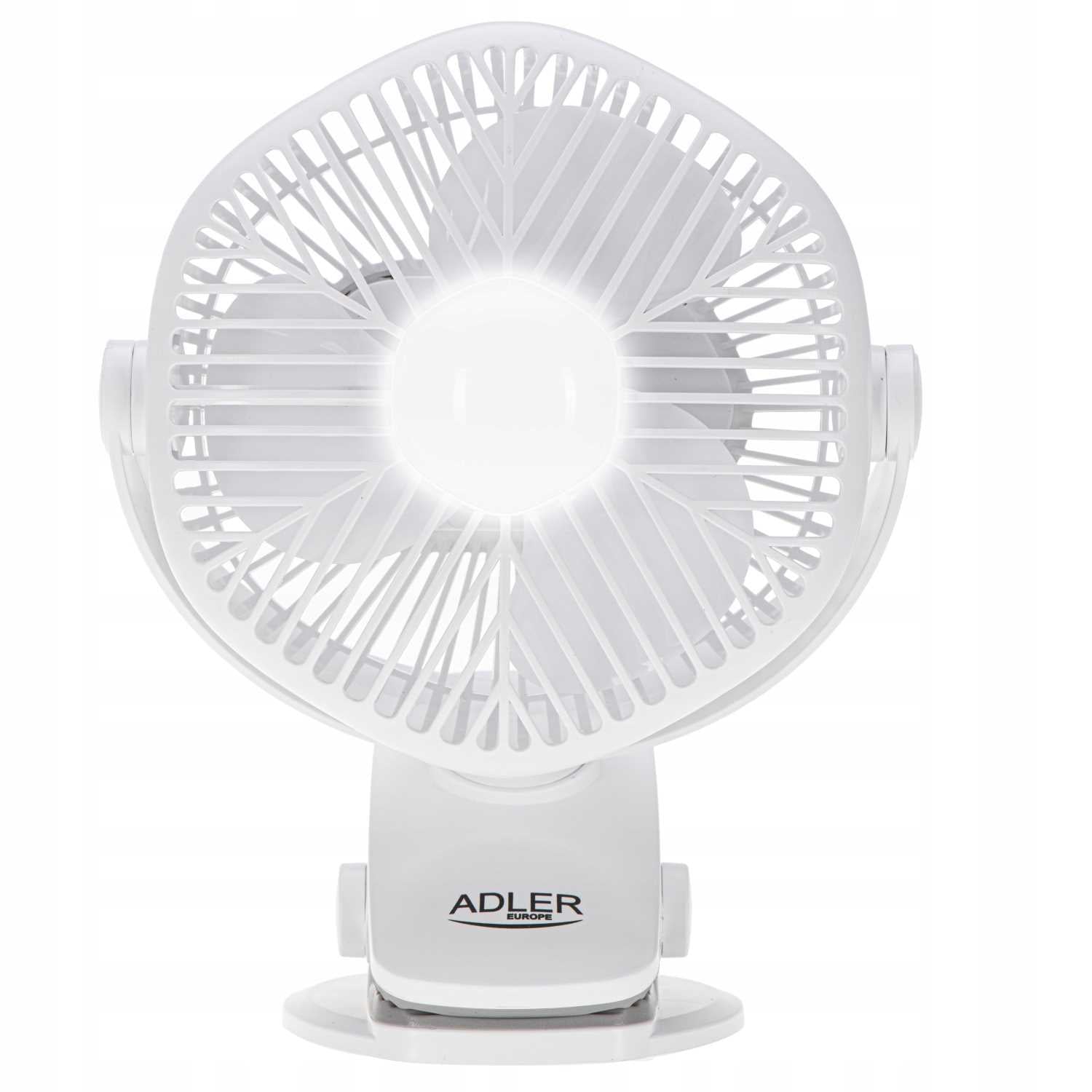 Desk Fan Mini Cordless Clip Home And Garden 3 Speeds LED