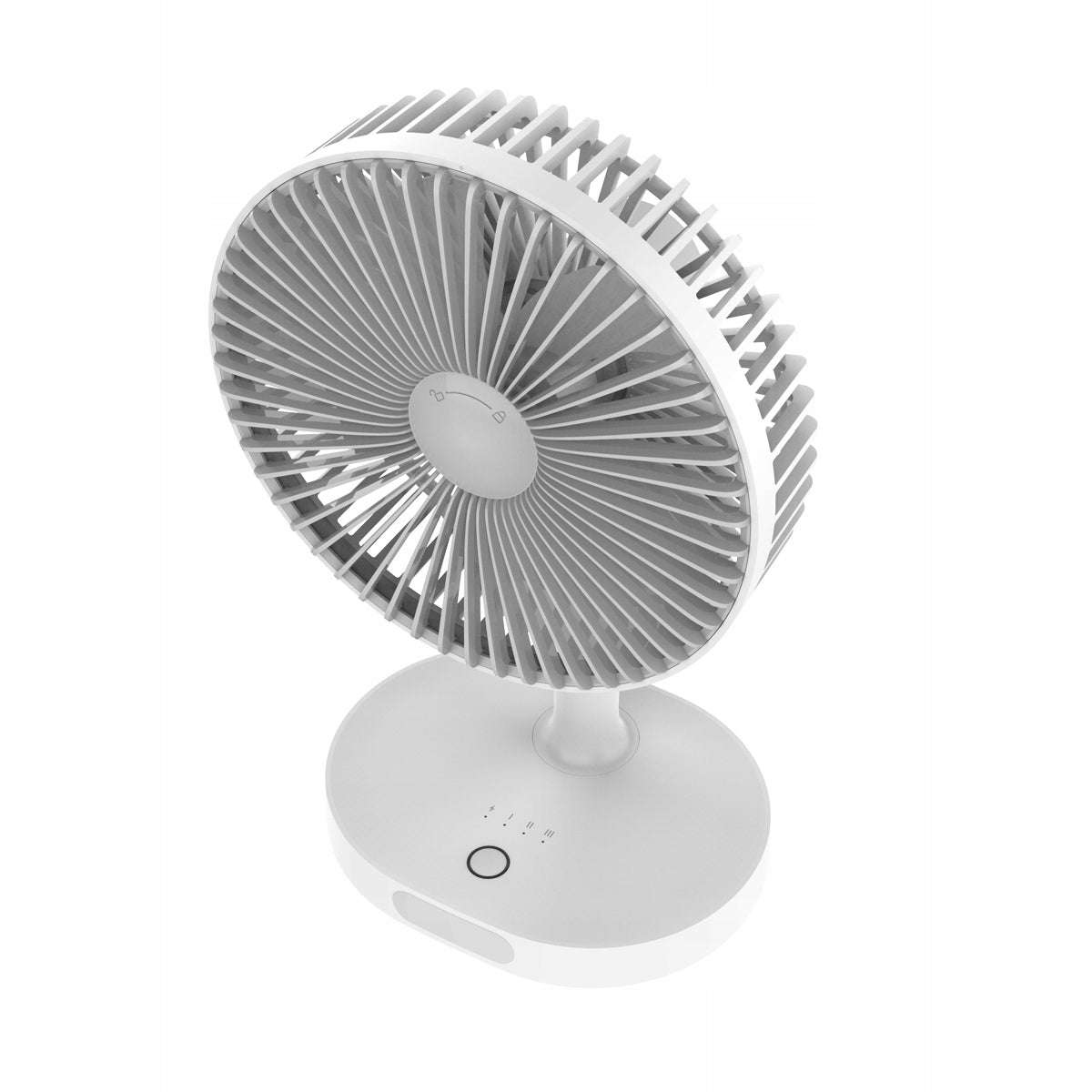 Desk Fan Platinet 7W 3000mAh 3 Gears LED Night Light Manufacturer code PRDF0326