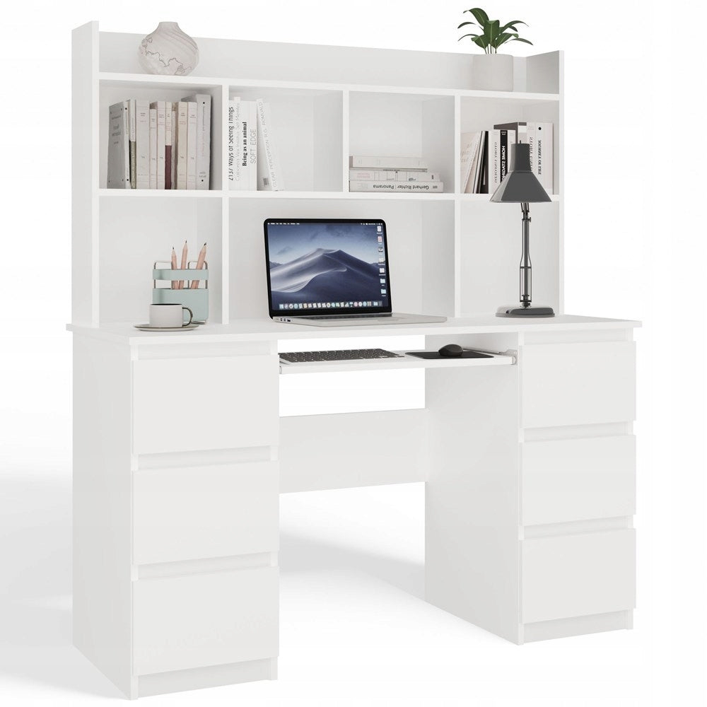 Desk KUBA+ EXTENSION Set WHITE