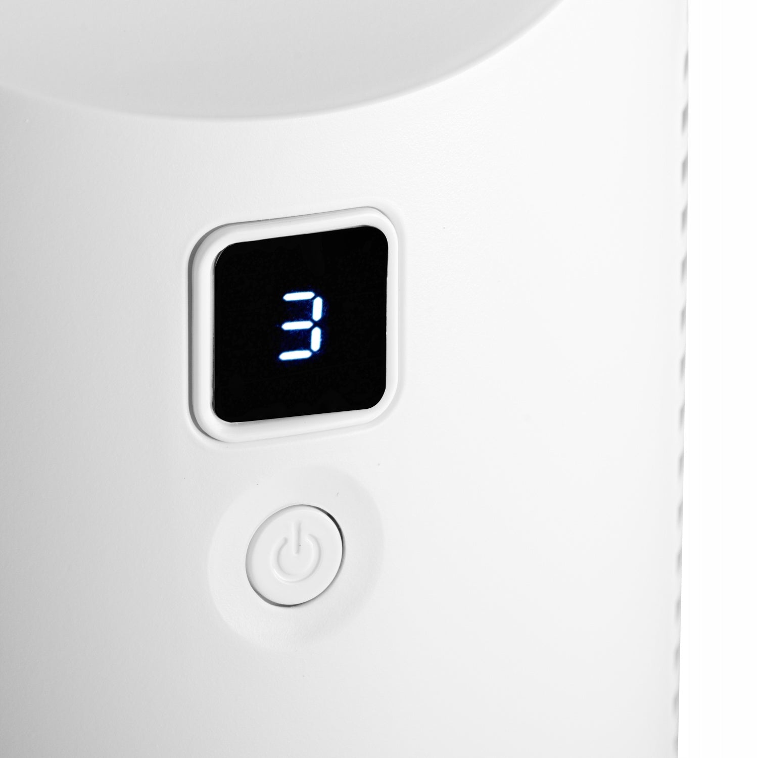 Desk Table FAN BLADELESS Wireless USB Rechargeable LED Dominant color white