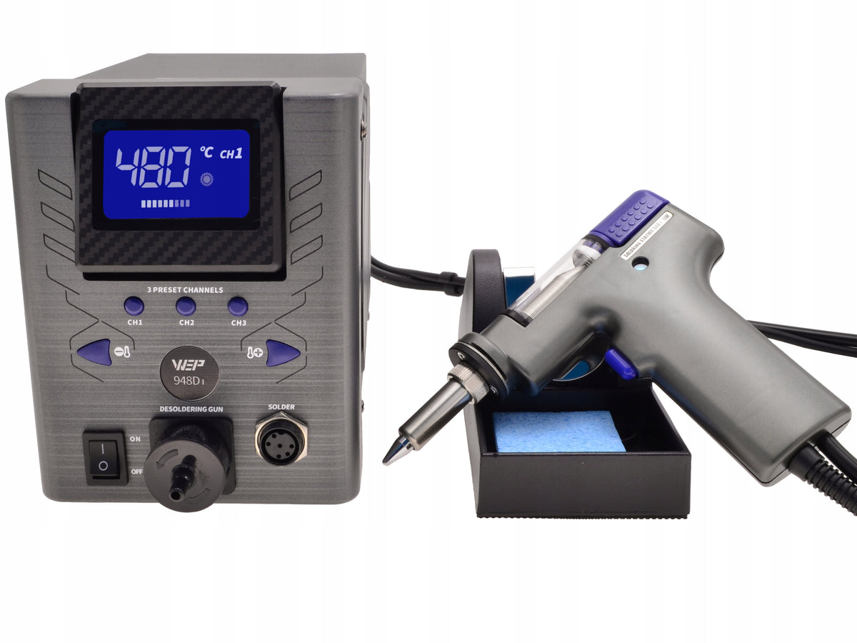 Desoldering station desoldering machine HOTAIR WEP 948D-I 110W high POWER Manufacturer code WEP948D-I
