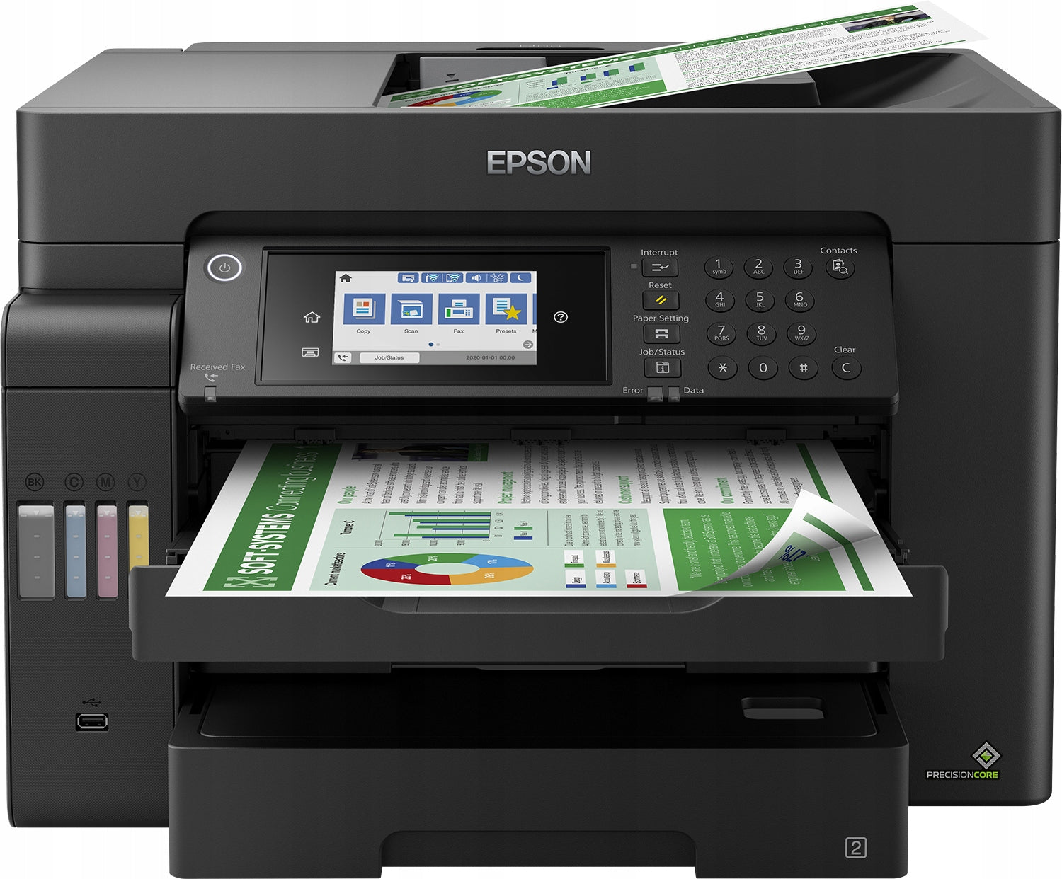 Device 4in1 EPSON ECOTANK L15150 (PRINT A3, SCAN A3) WiFi DUPLEX Manufacturer code C11CH72402