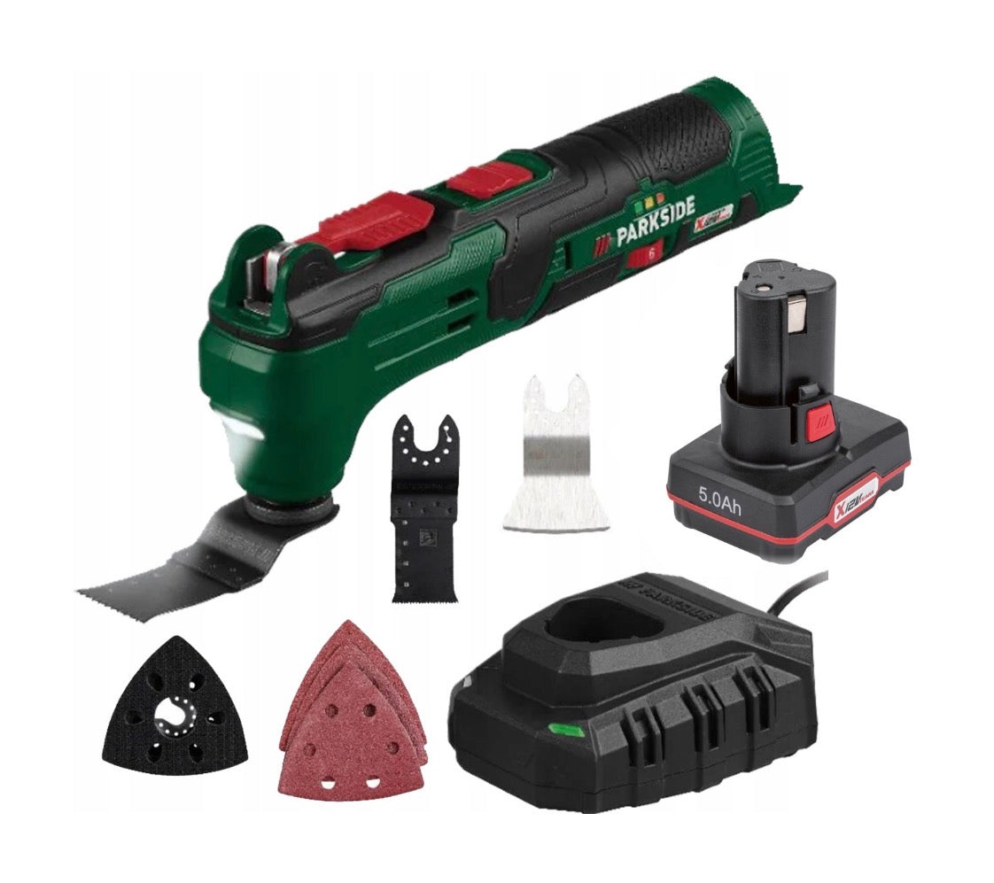 Device Cordless multifunction tool PARKSIDE PAMFWS set