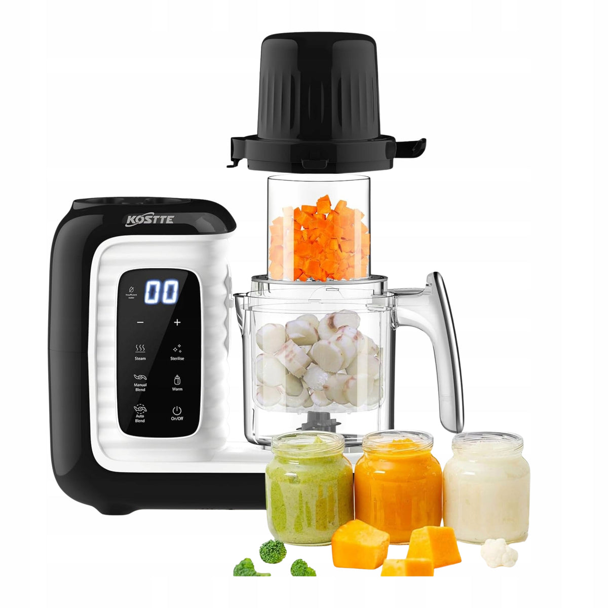 Device Robot for Cooking for Children KOSTTE Sterilizer Heater HD