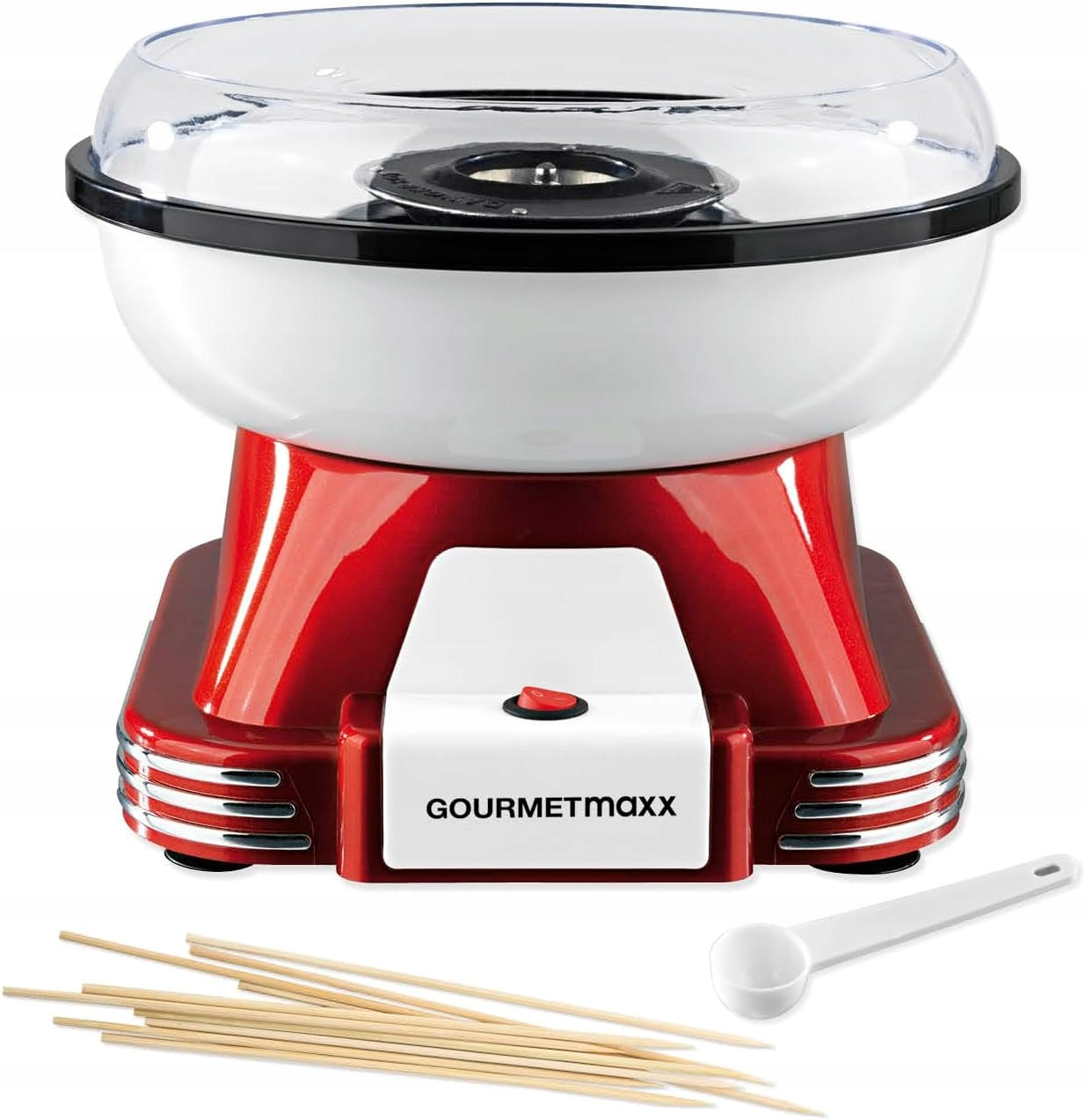 Device for cotton candy Gourmetmaxx 07329 red 500 W