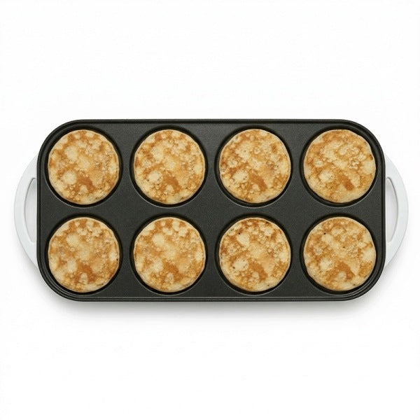 Device for mini pancakes Techwood TCP-088, 8 forms, 1500 W Packaging status original