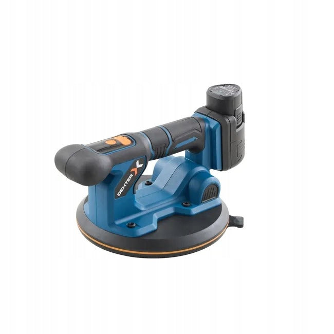 Dexter Tile Vibrator with Suction Cup, 2 Batteries 12 V, Charger