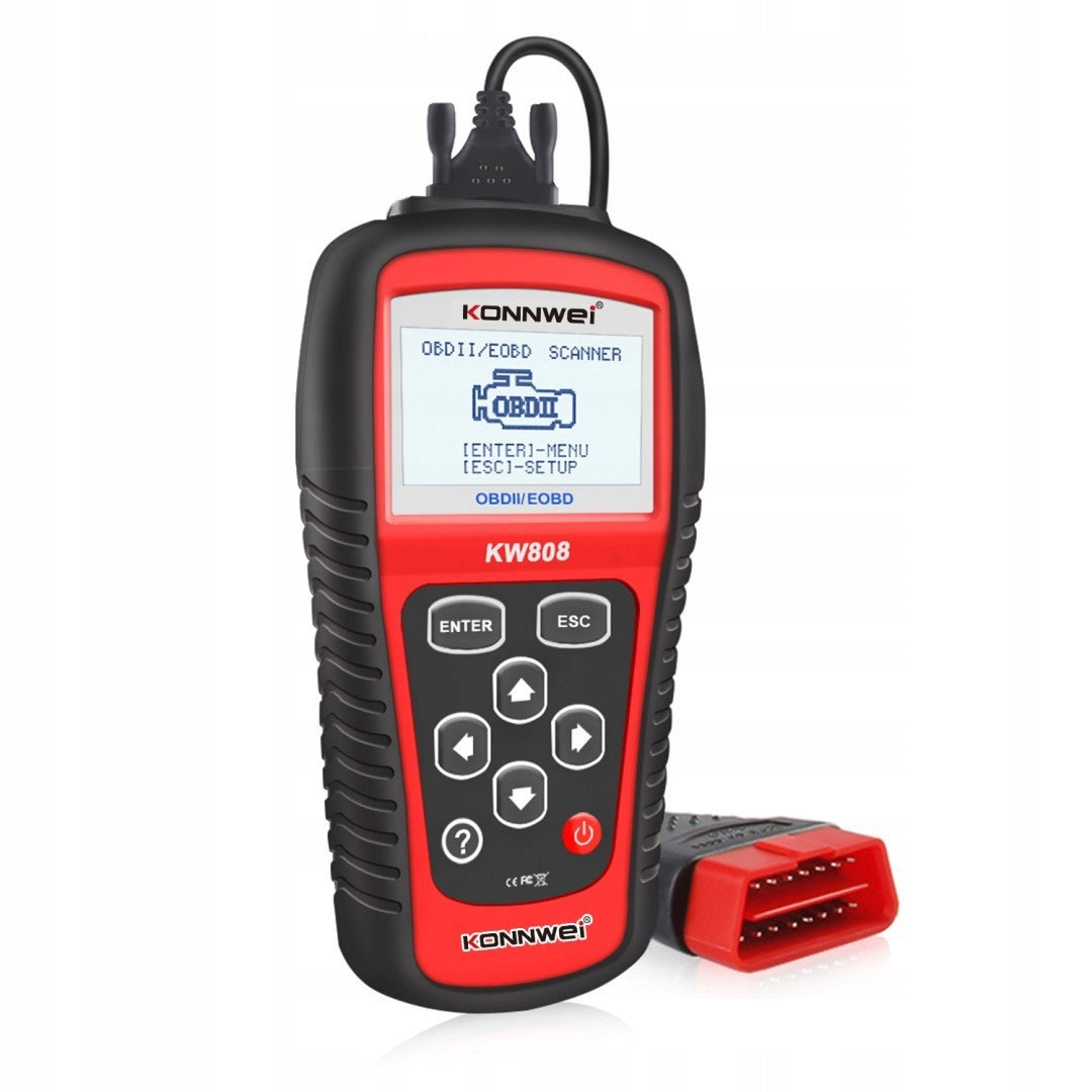Diagnostic meter KW808, OBD2 scanner Konnwei Brand Konnwei
