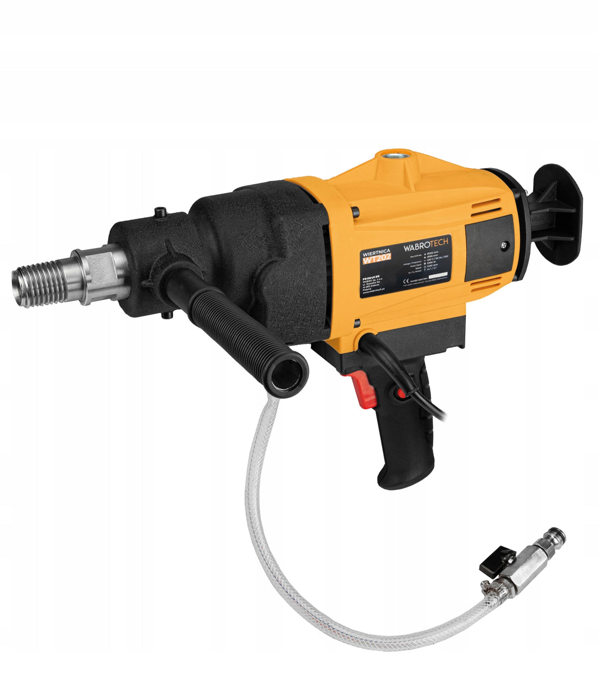 Diamond Drilling Rig Concrete Hole Saw fi202 2300W Manual WT202 WABROTECH Packaging status original