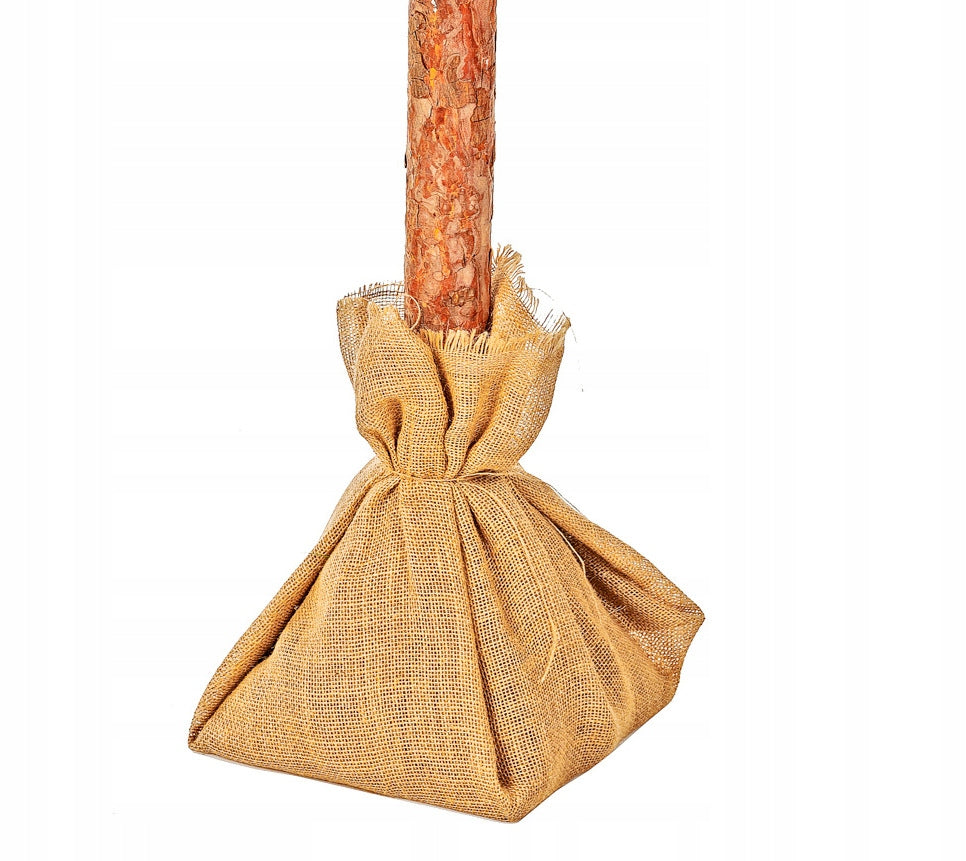 Diamond Pine Trunk Christmas Tree 180cm Decorated Brand Lupico