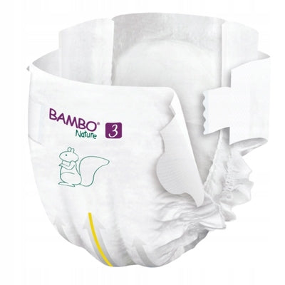 Diapers Bambo Nature 3 Midi 4-8kg, Paper Bag 28 pcs. Brand Bambo Nature