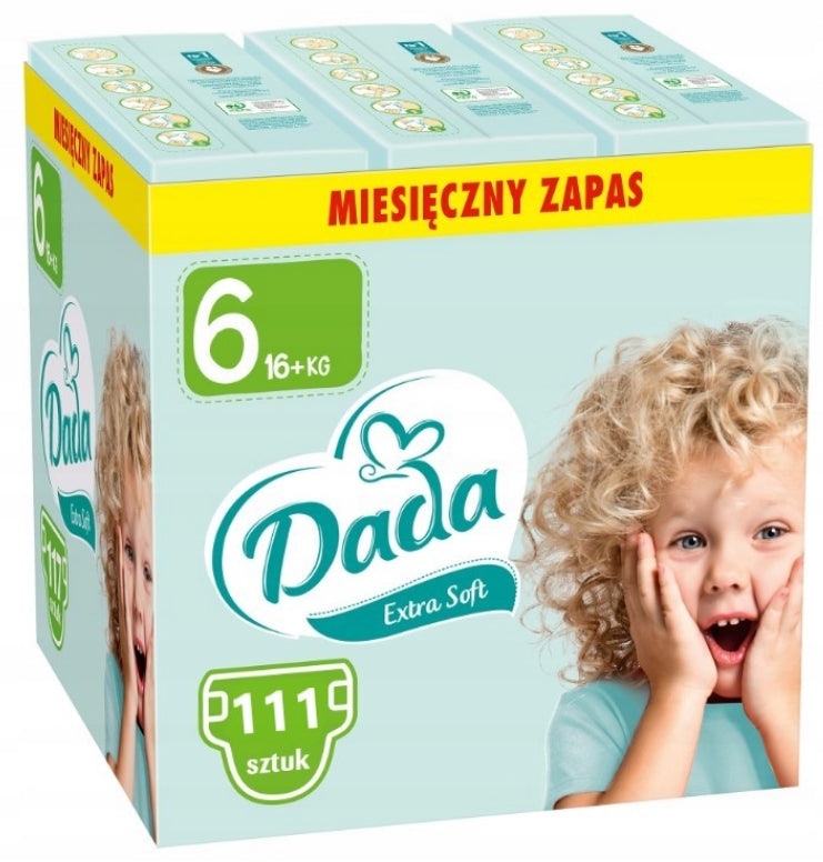 Diapers Dada Extra Soft Size 6 111 pcs.