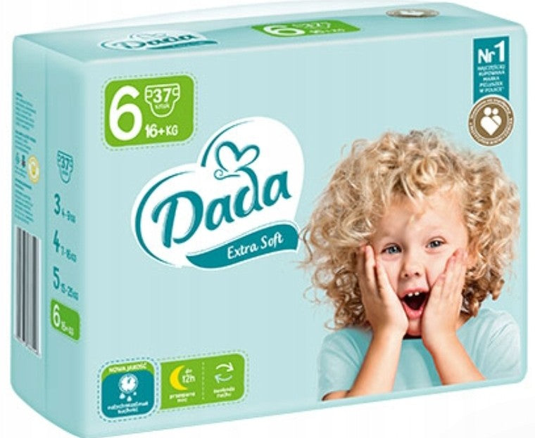 Diapers Dada Extra Soft size 6 16-30 kg 37pcs