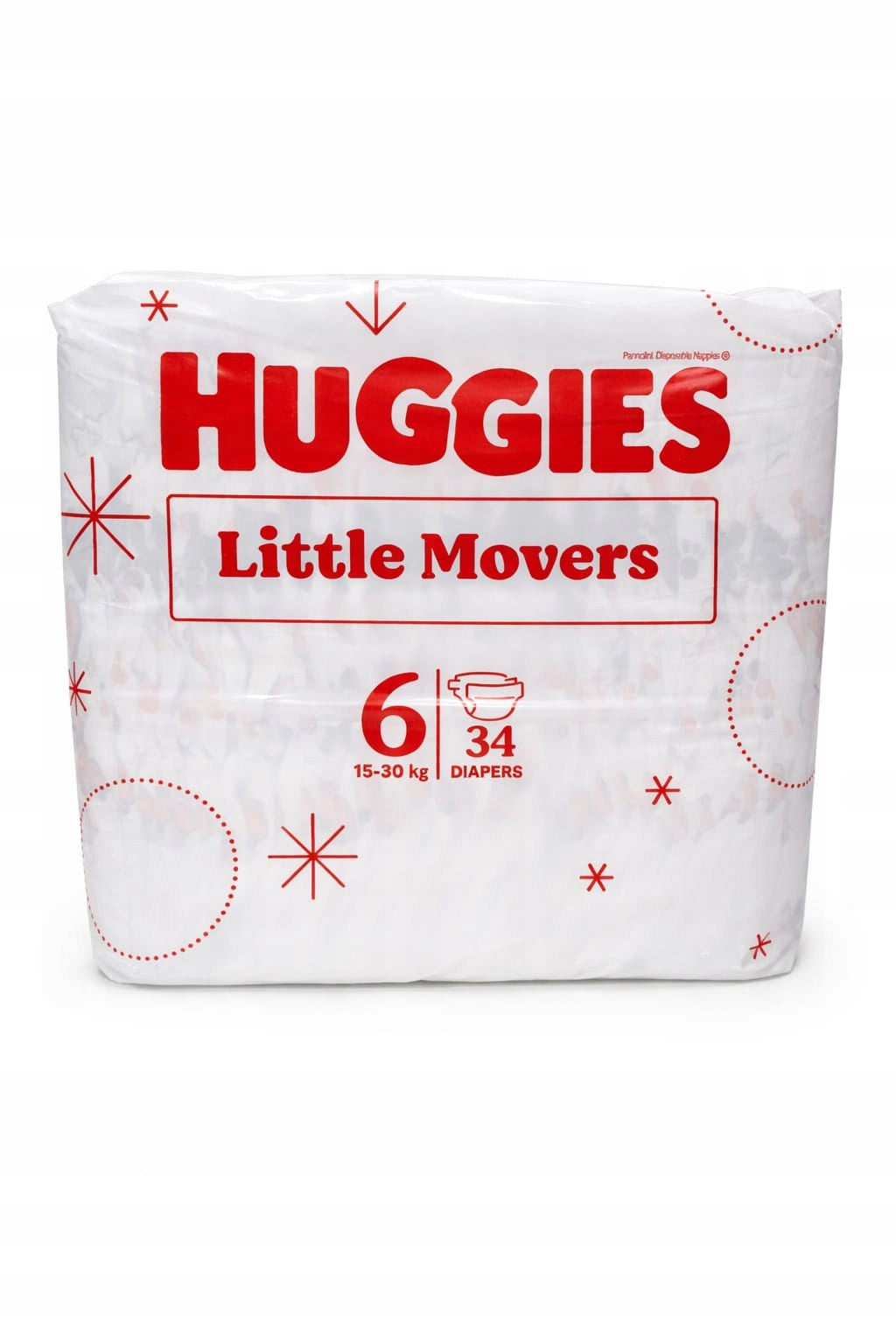 Diapers Huggies Little Movers Size 6 34 pcs.