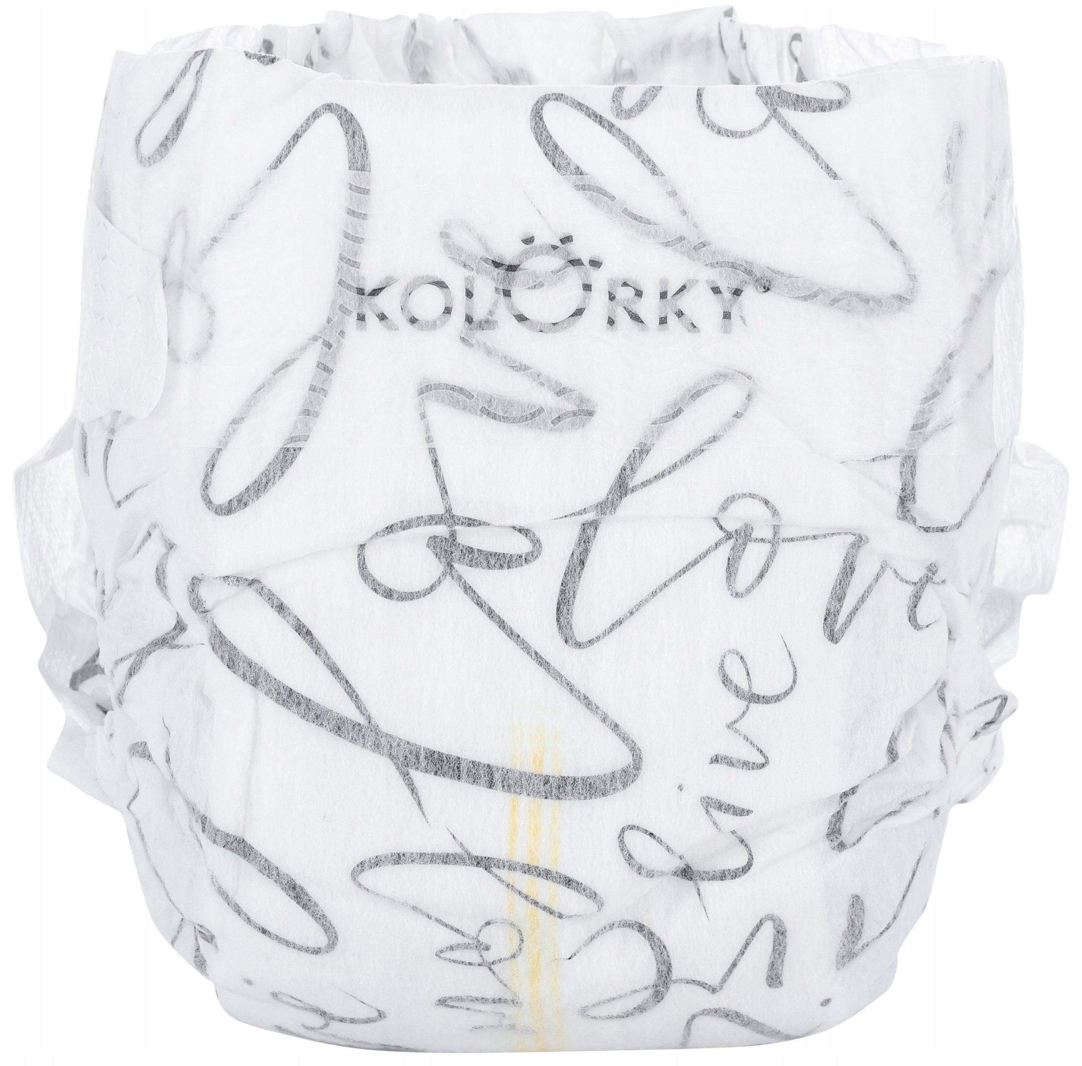 Diapers Kolorky Deluxe Velvet Love M 5-8kg 21pcs - soft and comfortable Packaging status original