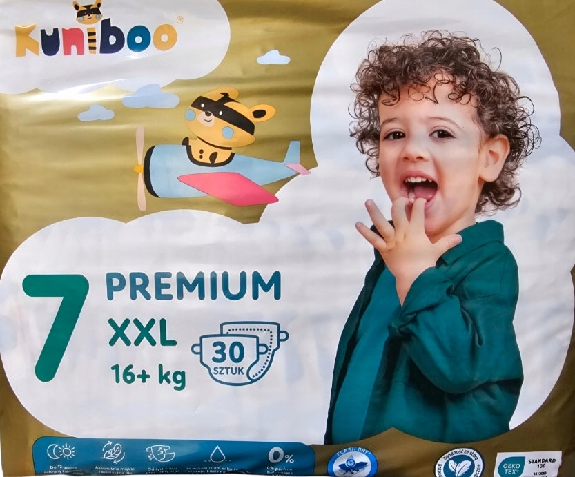 Diapers Kuniboo Premium Size 7 30 pcs