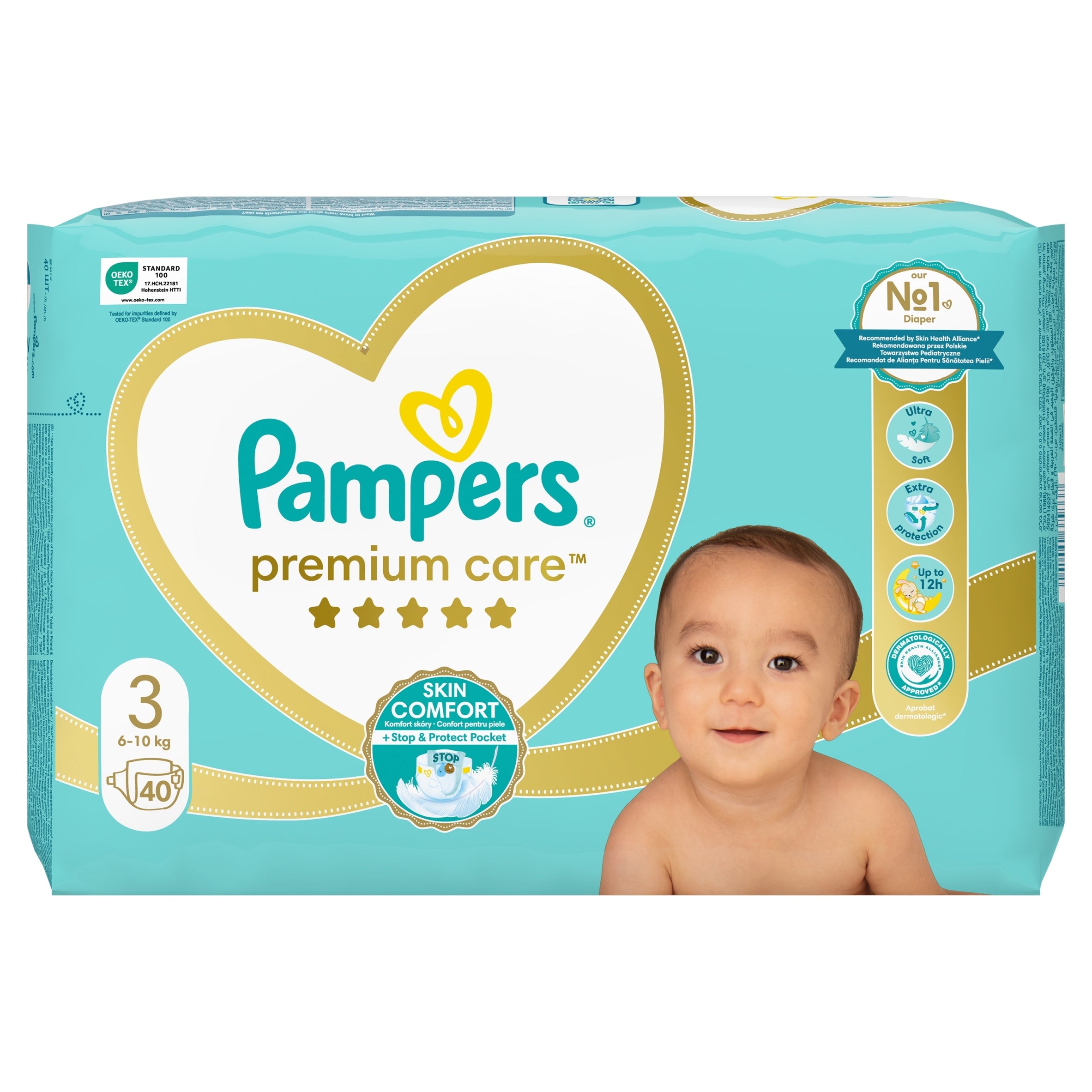 Diapers Pampers Premium Care Size 3 40 pcs.