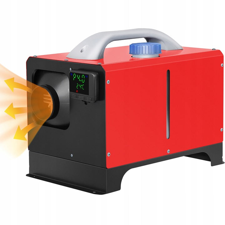 Diesel Air Heater 12V 8KW LCD Silencer